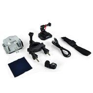 Gear Pro Waterproof Sports Action Camera 360 Degree Panoramic 8MP and 1080P HD With 1.5 inch LCD Screen (Blue) N11