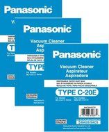 Panasonic AMC94KYZ0 Replacement Dust Bag For Panasonic MC-CG467 Vacuum Cleaner (3-Pack)