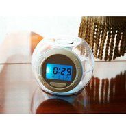 Colorful Lights Music Alarm Clock Natural Sound Alarm Clock Creative Lazy Snooze Mode Music Alarm Clock