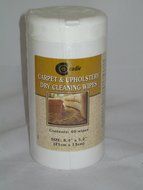 Carpet &amp; Uphplstery Dry Cleaning Wipes