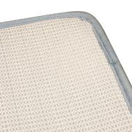 Mikey Store Ultra Soft Anti-Slip Mats Carpet Bath Toilet Vertical Strips Vertical Stripes Memory Foam Mat Bath... N15