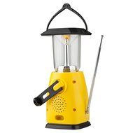 iRonsnow IS-049 Solar Hand Crank Dynamo Emergency LED Camping Lantern Flashlight with FM AM Radio, 500mAh Backup... N5