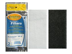 (1) Kenmore CF2 Foam Safety Vacuum Filter, Upright, Progressive Vacuum Cleaners, 86884, 20-86884C, 2086884, 4370432...