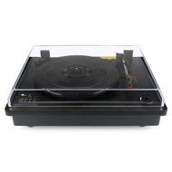 1byone Belt Driven Bluetooth Turntable with Built-in Stereo Speaker, Vintage Style Record Player, Vinyl-To-MP3... N14