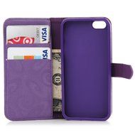 iPhone SE Case, iPhone 5/5S Case,YOKIRIN Stand Wallet Premium PU Leather with Handmade Flowing Glitter Liquid... N35