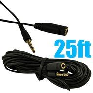 Fullink 3.5mm Male to Female Stereo Audio Headphone Extension Cable 25 feet N3