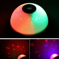 NEW! Hot sales Starry Digital Magic LED Projection Alarm Clock Night Light Color Changing horloge reloj despertador N4