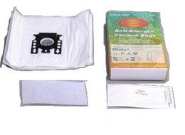 Miele Style FJM Canister AllergenPlastic Collar Paper Bags 5PK # C205