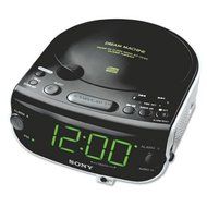 Sony ICF-CD815 AM/FM Stereo CD Clock Radio with Dual Alarm (Discontinued by Manufacturer)