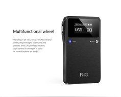 FiiO E17K (E17) Alpen 2 Portable Headphone Amplifier USB DAC with Extreme Audio 3.5mm Stereo to RCA Cable