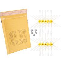I-clean Vacuum Cleaner 6-arms Side Brushes+10 Packs for iRobot Roomba 770, 780, 790, 650, 595, 630 N3