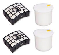 Hongfa HEPA, Foam &amp; Felt Filter Set Replacement for Shark Rotator Powered Lift-Away NV650 Series Model XHF650... N22