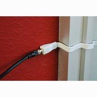 Holland Electronics Flat Coaxial Type F Jumper Cable for Windows and Doors (1) N3