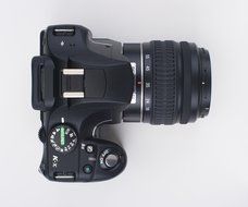 Pentax K-x Digital SLR with 2.7-inch LCD and 18-55mm f/3.5-5.6 AL Lens (Black) (Discontinued by Manufacturer) N3