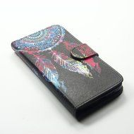 Alcatel One Touch Pop 3 Case,ikasus Colorful Painted Premium PU Leather Fold Wallet Pouch Case Flip Stand Credit... N26