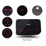 Plater A8 Touch Digital Dual Alarm FM Clock Radio Bluetooth 4.0 Speaker, Battery Backup, Snooze and Sleep Timer... N8