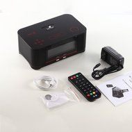 Plater A8 Touch Digital Dual Alarm FM Clock Radio Bluetooth 4.0 Speaker, Battery Backup, Snooze and Sleep Timer... N9