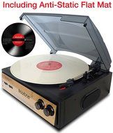 Boytone BT-13G with Bluetooth Connection 3-Speed Stereo Turntable Belt Drive 33/45/78 RPM, 2 built in Speakers... N4