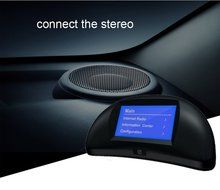 RG Wifi Internet Radio Adapter Color Display Screen With Slim Remote Controller Stations Receiver N2