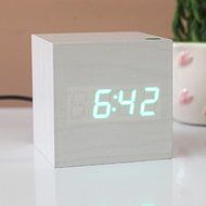 XJoel Powered Digital LED Desk Alarm Clock with Thermometer N3