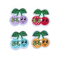 MuLuo 50pcs Mixed 2 Holes Sewing Bakelite Buttons with Cherry Pattern Buttons DIY 30mm N2