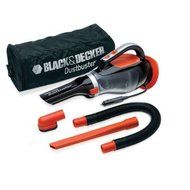 12 Volt Dc Automotive Dustbuster Includes a Long Flexible Hose, Extension Crevice Tool, Brush Tool, Washable Filter... N4