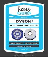 Dyson DC41 920769-01 Comparable HEPA Post Filter DC65 and DC66 Aftermarket, Home Revolution Brand Replacement... N7