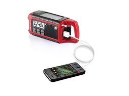 Midland ER200 Emergency AM FM Digital NOAA Weather Radio with Cree LED Flashlight and USB Charger Output (Certified... N4