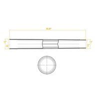 WORKSHOP Wet Dry Vacuum Accessories WS12508A 1-1/4-Inch Wet Dry Vacuum Hose Extension Wand Is A Vac Attachment... N5