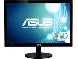 ASUS VS207T-P 19.5" HD+ 1600x900 DVI VGA Back-lit LED Monitor N2