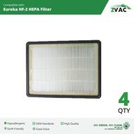 Eureka HF-2 HF2 HEPA Filters - 2 Pack - Similar to Part # 61111, 61111A, 61111B - Made by ZVac N4