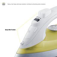 ZZ ES2362-T Steam Iron with Nonstick Soleplate, Tan N7