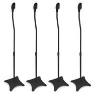 Mount-It! MI-1214 Speaker Stands for Home Theater 5.1 Channel Surround Sound System Satellite Speaker Stands Mounts... N2