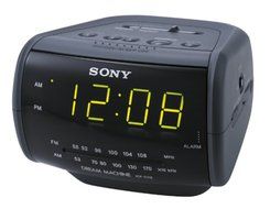 Sony ICF-C112 FM/AM Clock Radio with Full Power Back-up (Black) (Discontinued by Manufacturer)
