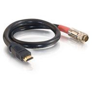 C2G / Cables To Go 42409 RapidRun Digital HDMI Passive Flying Lead (1.5 Feet) N4