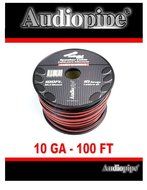 100 ft 10 gauge awg Red Black Stranded 2 Conductor Speaker Wire Car Home Audio N2