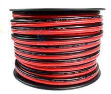 100 ft 10 gauge awg Red Black Stranded 2 Conductor Speaker Wire Car Home Audio N3
