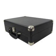 Keni Suitcase 3 Speed Stereo Turntable with Built in Speakers, USB port, support RCA output, Black N6