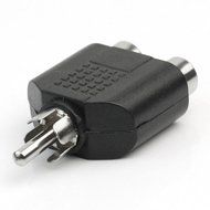RHX 4x RCA Y Splitter Adapter 2Female to 1Male For Audio Video AV TV Cable Convert N3