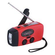 Hhannpro Upgrade Designed Emergency Weather NOAA/AM/FM Radio Solar Hand Crank USB Powered Flashlight,USB Jack... N3