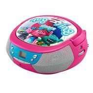 Trolls DreamWorks Hug Sing Dance CD Player Stereo Boombox with AM/FM Radio N2