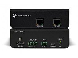 Atlona Technologies AT-HDRX-RSNET RS-232 HDBaseT RX Box for HDMI Cable with Ethernet