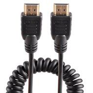 UCEC Full HDMI to Full HDMI Coiled Cable for Atomos for Ninja Star Recorder(11.8-17.7")