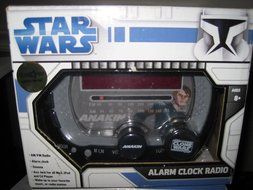 Star Wars Clone Wars Alarm Clock Radio Anakin N2