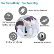 niceEshop(TM) Travel Garment Steamer Mini Portable Clothes Ironing Steamer Handheld Fabric Steamer Clothing Steamer... N5