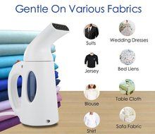 niceEshop(TM) Travel Garment Steamer Mini Portable Clothes Ironing Steamer Handheld Fabric Steamer Clothing Steamer... N6