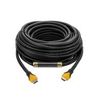 A-tech Series Blue&amp;black - High speed Hdmi Cable 100 Ft with Built-in Signal Booster Metal Black Case,Supports... N22