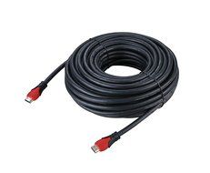 A-tech Series Blue&amp;black - High speed Hdmi Cable 100 Ft with Built-in Signal Booster Metal Black Case,Supports... N23