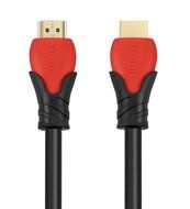 A-tech Series Blue&amp;black - High speed Hdmi Cable 100 Ft with Built-in Signal Booster Metal Black Case,Supports... N24