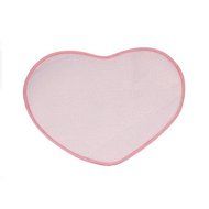 Kingfansion Bedroom Door Mat Heart Shaped Carpet Fluffy Chenille Rug Cushion (Purple) N22